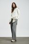 Merry Women's Knitted Sweatshirt Off-White