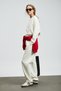 Alıce Women's Knitted Sweatshirt Off-White - 4
