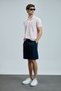 Laon Smart Men's Polo T-Shirt Pink - 4