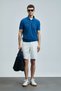 Vernon Smart Men's Polo T-Shirt Light Navy Blue - 5