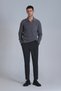 River Men's Sweater Gray - 2