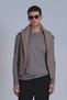 Patrice Men's Long Sleeve T-Shirt Sand - 5