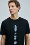 Eye Modern Graphic T- Shirt Black - 3