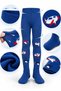 3-Piece Baby Boy Kids Pantyhose Colorful Car Airplane Patterned Cotton - 3