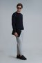 Ice Men's Sweater Navy Blue - 4