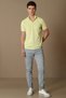 Vernon Sports Polo Neck Men's T-Shirt Yellow - 5