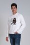 Pıtcher Men's Sweatshirt Off-White - 5