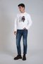 Pıtcher Men's Sweatshirt Off-White - 4