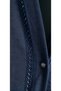 Large Size Comfortable Fit Ecrin Fabric Seasonal Short Mother's Vest 75 Cm. Battal Women's Adhesive Stone Detailed Buttoned - 2