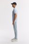 Men's Light Blue Polo Neck Basic Rayon Knitwear Regular Fit T-Shirt A51Y5035 - 3