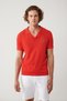 Men's Mercan Apaj Collar Textured Knitwear Regular Fit T-Shirt A41Y5066 - 3