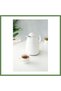 Hobibahçem 1 Lt Thermal Insulated Tea and Cold Water Thermos Soft White (Keeps Hot for 12 Hours & Glass Inside Hb006)