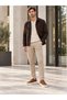 Men's Tan White Sole Sneaker Comfortable Daily Casual Sports Shoes Ba0581 - 6
