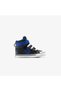 Pro Blaze Strap Leather Easy on Baby Black Sneaker