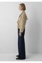 M1110910 Short Trench Coat Jacket Women's Coat Beige - 8