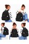 Unisex Luxury Water-Resistant Fabric Daily Travel and Backpack / 2602 - 5