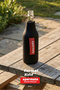 500 ml Zippered Beer Bottle Sleeve Neoprene Thermal Cold Holder Black - 5