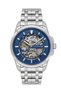 Steel Case, Blue Dial, Automatic Men's Wristwatch Nvm2026-02 - 3