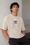 Men's Crew Neck Front Printed T-Shirt - 2