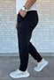 Men's Ribbed Cuffed Sweatpants - 2