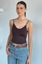 Women's V-Neck Rope Strap Bustier - 3