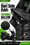 Motorcycle Leather Saddle Cover Motorbike Seat Cover Compatible with Honda Pcx - Activa - Jupiter - Nmax - Spacy - Blueberry - Bluebird - Cappucino Leather Waterproof Uv Protected - 6