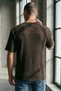 Self-Patterned Slim Fit Men's T-Shirt - 2