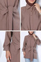 Modern Cut Front Tie Hijab Shirt - 5