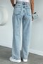 Women's High Waist City Style Washed Jean Denim Pants - 4