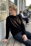 Men's Half Turtleneck Embroidered Sweatshirt