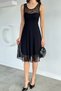 Short Lace Evening Dress - 7