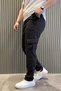 Men's Sweatpants with Cargo Pockets - 2
