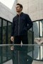 Men's Zippered Lined Seasonal Coat
