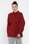 Women's Loose Shirt with Waist Belt Detail - 2