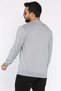 Men's Crew Neck Sweatshirt with Print Detail - 3