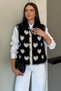 Bearded Heart Women's Knitwear Vest (Available in S-M-L)