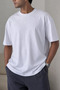 Men's Crew Neck Embossed Printed T-Shirt