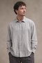 Men's Washed Patterned Long Sleeve Shirt - 3
