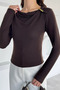 Women's Blouse with Shoulder Accessories