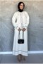 Women's Knitwear Skirt Cardigan Hijab Double Set (Available in S, M, L, XL) - 3