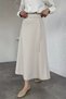 Side Tie Hijab Skirt