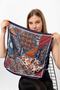 Etro نمط الأزرق الداكن وشاح باندانا - 5