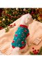 Dog Cat Green Christmas Themed t Shirt - 2