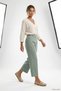 Women's Beige Antique Buckle Rok Genuine Leather Comfort Loafer - 4