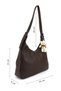 Women's Brown Shoulder Bag - 3