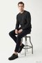 Men's Black Lace-Up Genuine Leather Classic Shoes - 4