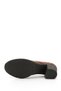 Tan Antique Genuine Leather Round Toe Medium Heeled Rubber Sole Lace Up Women's Shoes 24135 - 7