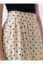 I Beli Corded Waist Polka Dot Flared Skirt from Freezen Store - 3