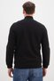 Ribbed Collar Zippered Regular Fit Jacket - 8