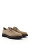 Men's Sand Nubuck Laced Genuine Leather Classic Shoes - 3